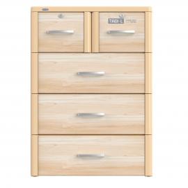 Tủ Tabi L 4 tầng kem vân gỗ